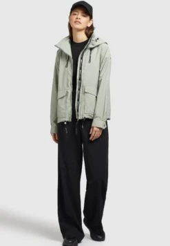 Khujo Blair - Jas - Blassgrün -Khujo Mode Aanbiedingen Winkel 41038aa736ec44eea4602bbbc3207a25