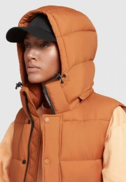Khujo Magneta Matt - Bodywarmer - Orangebraun -Khujo Mode Aanbiedingen Winkel 41eee1be75764df294e94b5c4e4dd5a3