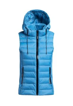 Khujo Fabia Matt - Bodywarmer - Blau -Khujo Mode Aanbiedingen Winkel 42153e675ea747f7804f6a196921f6b4