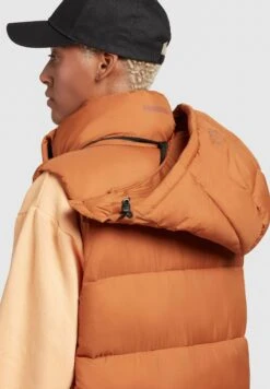 Khujo Magneta Matt - Bodywarmer - Orangebraun -Khujo Mode Aanbiedingen Winkel 42dae36c37534956bb03f29926d051e6