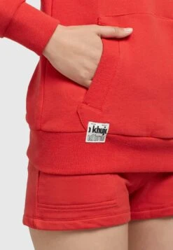 Khujo Rhabea - Hoodie - Rot -Khujo Mode Aanbiedingen Winkel 43e3ac036a8a4cfc95bb4c1b0197a128