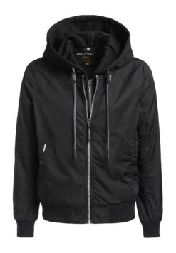 Khujo Persee - Lichte Jas - Schwarz -Khujo Mode Aanbiedingen Winkel 44b956fbcf124607aa6d3613a3cb0f66