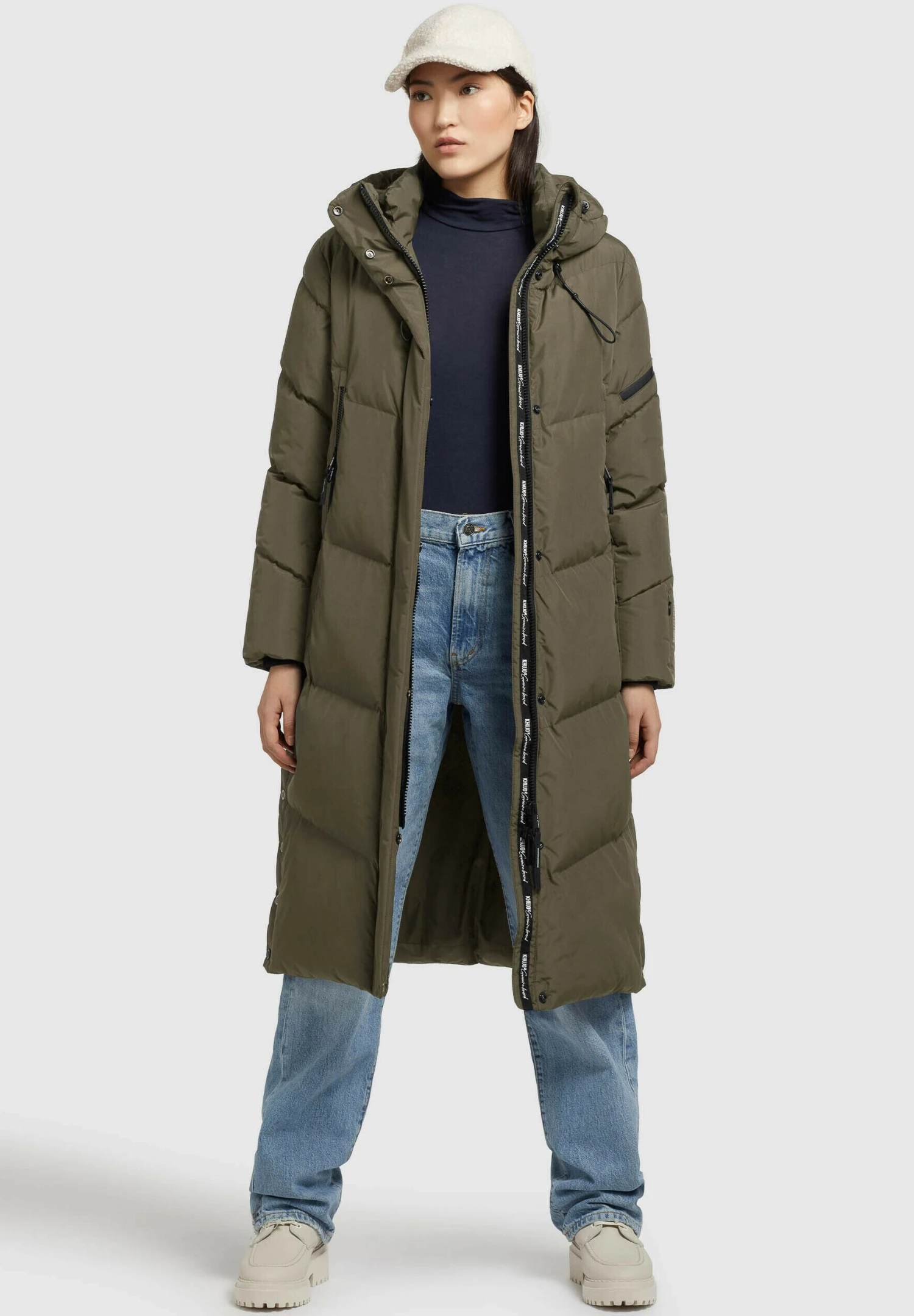 Khujo Sonje 4 - Winterjas - Khaki Grün 2 Khujo Sonje 4 - Winterjas - Khaki Grün - Afbeelding 2