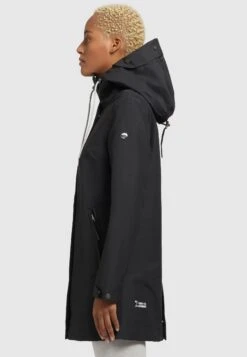 Khujo Artisa - Parka - Schwarz -Khujo Mode Aanbiedingen Winkel 48118a8672264f4b9112d79eebfef027