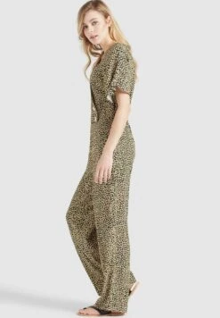 Khujo Borgia - Jumpsuit - Schwarz-Gelb Geblümt -Khujo Mode Aanbiedingen Winkel 4bc8f74ed863462ab43ba2f03cdd4a85