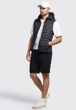 Khujo Wemo Matt - Bodywarmer - Schwarz -Khujo Mode Aanbiedingen Winkel 4e0a20ebe8ab4af79ca245e3912d5e75