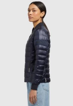 Khujo Maude Shiny - Bomberjacks - Dunkelblau -Khujo Mode Aanbiedingen Winkel 5192f63d1cd94a0087a4aa8f668df24e