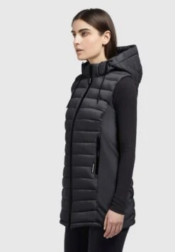Khujo Weste Becca Matt - Bodywarmer - Schwarz -Khujo Mode Aanbiedingen Winkel 51e06b53f3ae436fb094d5c4abf1860d