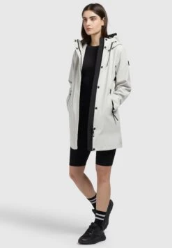 Khujo Izaf - Regenjas - Hellgrau -Khujo Mode Aanbiedingen Winkel 51f9de3bbcc94edbb2c91f75ff382d33