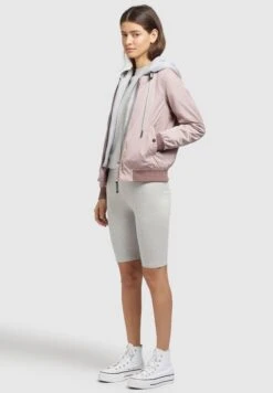 Khujo Persee - Lichte Jas - Blassrosa -Khujo Mode Aanbiedingen Winkel 53df1113e19e4510bd5397edca48956f