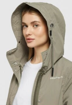 Khujo Caima - Parka - Graugrün -Khujo Mode Aanbiedingen Winkel 5709977dfda240b3921b9a3e8ee9c89e