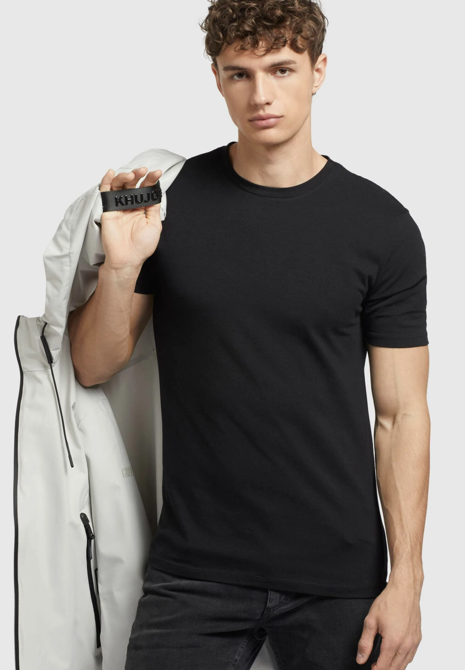 Khujo Neal - Outdoorjas - Hellgrau 6 Khujo Neal - Outdoorjas - Hellgrau - Afbeelding 6