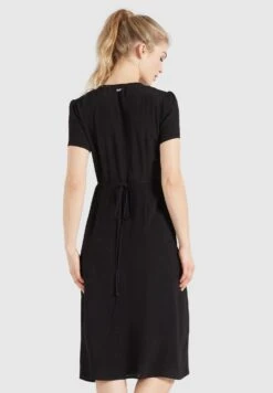 Khujo Porgy - Jurk - Schwarz -Khujo Mode Aanbiedingen Winkel 5b8aaea05f1f47c5a61189c422faa6e2