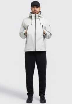 Khujo Adam - Regenjas - Hellgrau -Khujo Mode Aanbiedingen Winkel 5bdac6b28a8b45baab1bf61cb6e79322