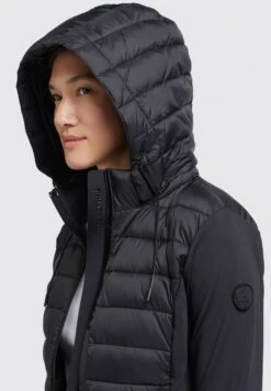 Khujo Ghita Matt - Jas - Schwarz -Khujo Mode Aanbiedingen Winkel 5bfeb56b758541e399d12d51bbb528ad