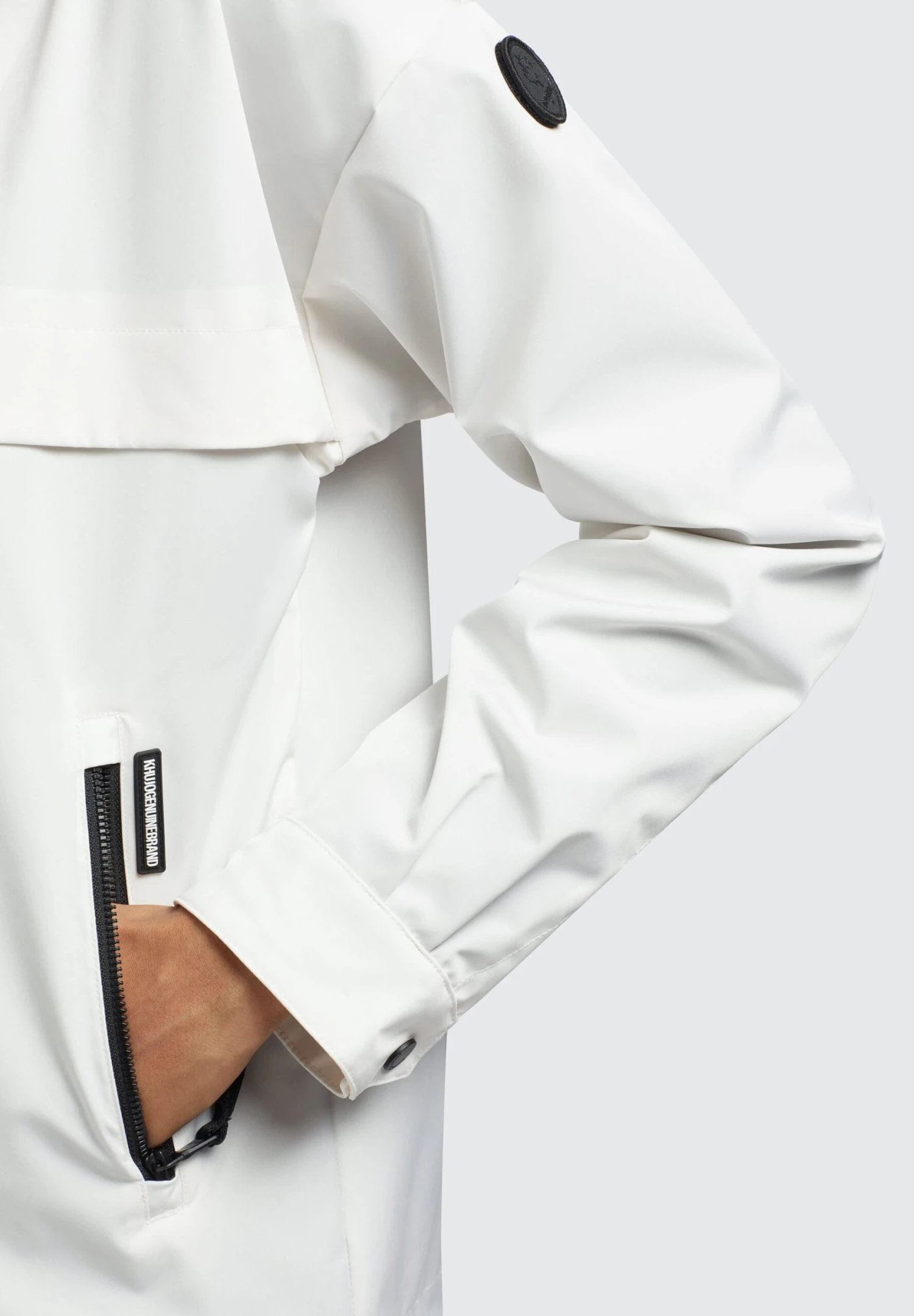 Khujo Blair2 - Lichte Jas - Naturweiß 7 Khujo Blair2 - Lichte Jas - Naturweiß - Afbeelding 7