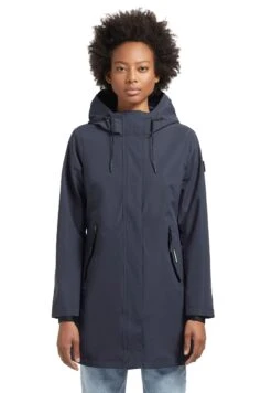 Khujo Izaf - Regenjas - Dunkelblau -Khujo Mode Aanbiedingen Winkel 5d3816c398534673bf4e068934d90f3c