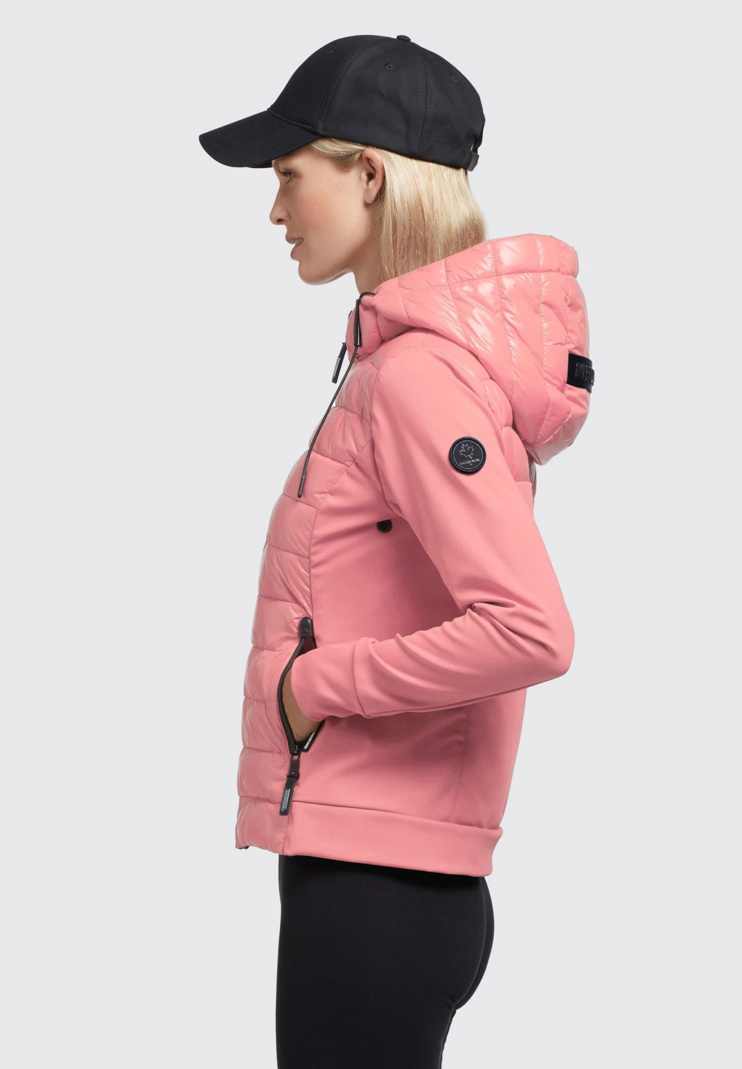 Khujo Ghita Shiny - Jas - Pink 4 Khujo Ghita Shiny - Jas - Pink - Afbeelding 4