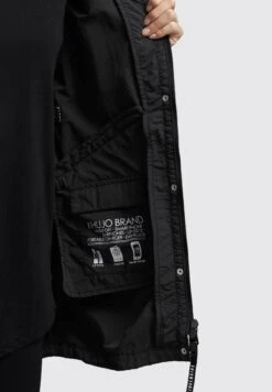 Khujo Games - Parka - Schwarz -Khujo Mode Aanbiedingen Winkel 5fbb12248ecf4280bfdd63ffd2511b1f