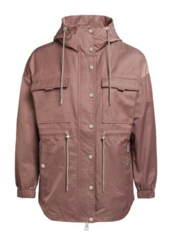 Khujo Prayata - Parka - Mauve -Khujo Mode Aanbiedingen Winkel 6098f595965b4d5abee3e020cb917176