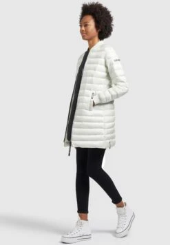 Khujo Greta Shiny - Jas - Cremeweiß -Khujo Mode Aanbiedingen Winkel 6113cdd9a6d0405895aeaf8b65ed6d94