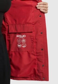 Khujo Jelle - Parka - Rot -Khujo Mode Aanbiedingen Winkel 62cc28a797f34dcc888a5b668e41ca86