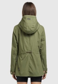 Khujo Sesia - Parka - Oliv -Khujo Mode Aanbiedingen Winkel 659e25f603194c7fb02500bbdf59cd7f