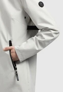 Khujo Izaf - Regenjas - Hellgrau -Khujo Mode Aanbiedingen Winkel 6604a9e76e8b4c0fac86420204a034d2