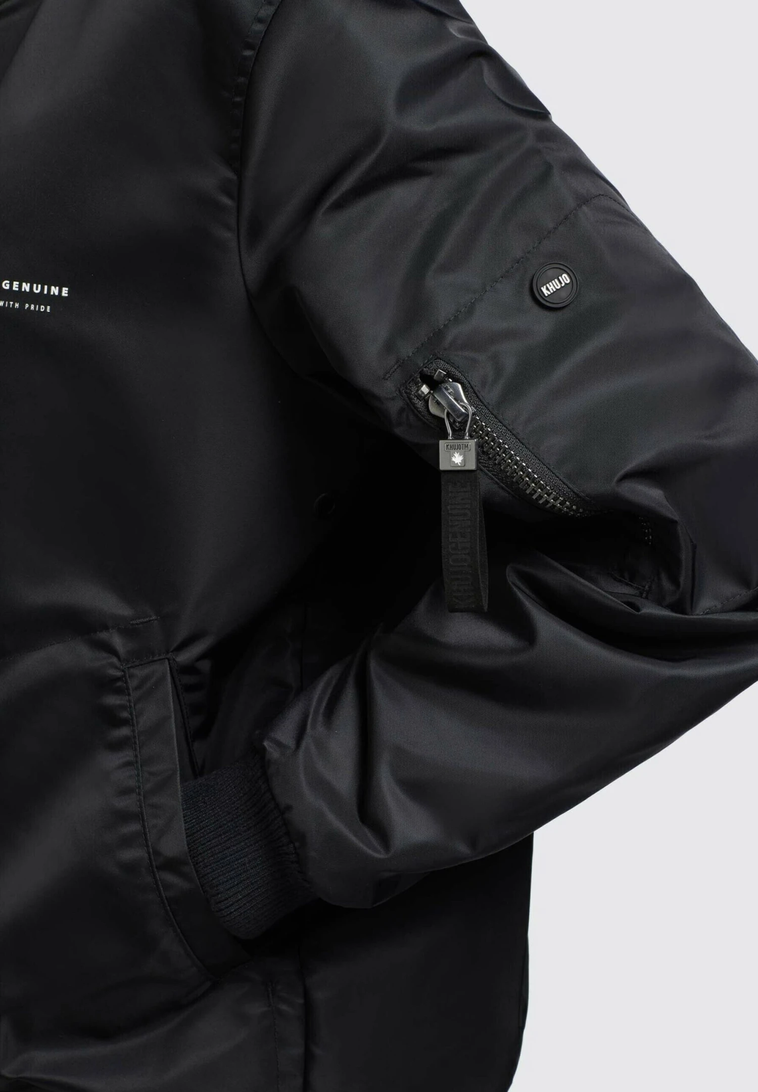 Khujo Lova - Jas - Schwarz 6 Khujo Lova - Jas - Schwarz - Afbeelding 6