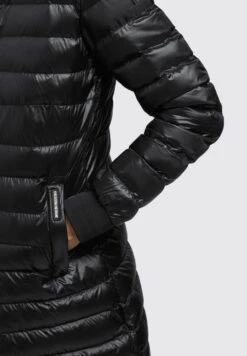 Khujo Greta Shiny - Jas - Schwarz -Khujo Mode Aanbiedingen Winkel 6e079340e27f47a38743e781e720a92b