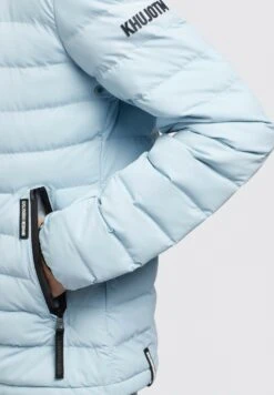 Khujo Lovina Matt - Jas - Hellblau -Khujo Mode Aanbiedingen Winkel 6e40720cd6744a43aef2424f1f990b99