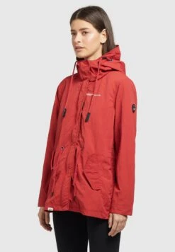 Khujo Caima - Parka - Rot -Khujo Mode Aanbiedingen Winkel 6eab9df54deb4caf9ddfa8b72a3c81e7