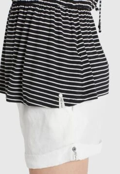 Khujo Valda - Top - Schwarz-Weiß Gestreift -Khujo Mode Aanbiedingen Winkel 6fcd2357017f43d19864bb14161047bd