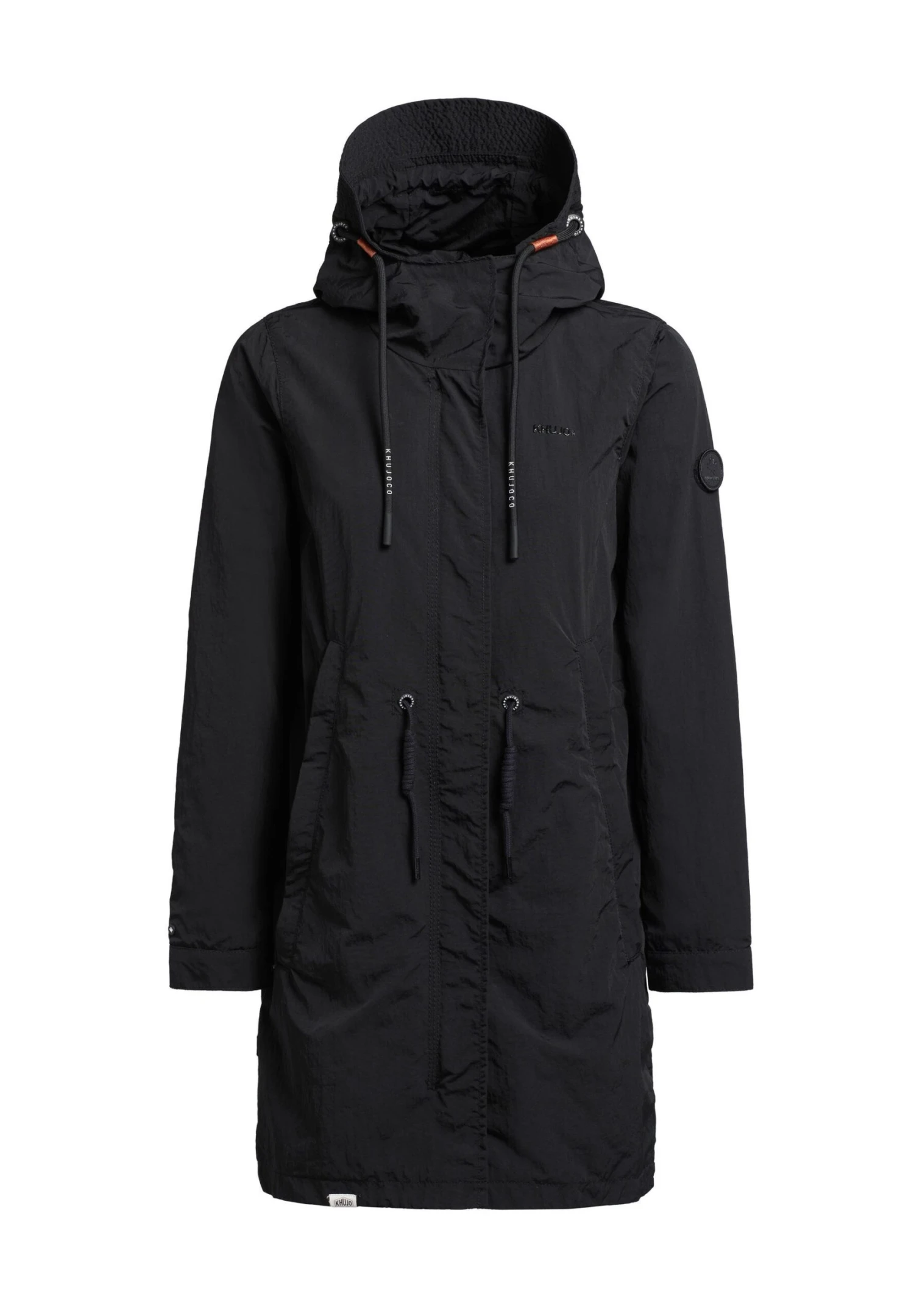 Khujo Adda - Halflange Jas - Schwarz 8 Khujo Adda - Halflange Jas - Schwarz - Afbeelding 8