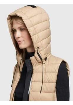 Khujo Weste Becca Matt - Bodywarmer - Beige -Khujo Mode Aanbiedingen Winkel 750e7dc370944a4a827d39889bf63984