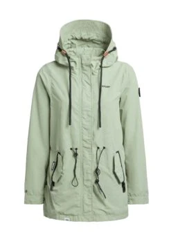 Khujo Caima2 - Parka - Blassgrün -Khujo Mode Aanbiedingen Winkel 755e7accfb3d49379947ec089e6a61e5