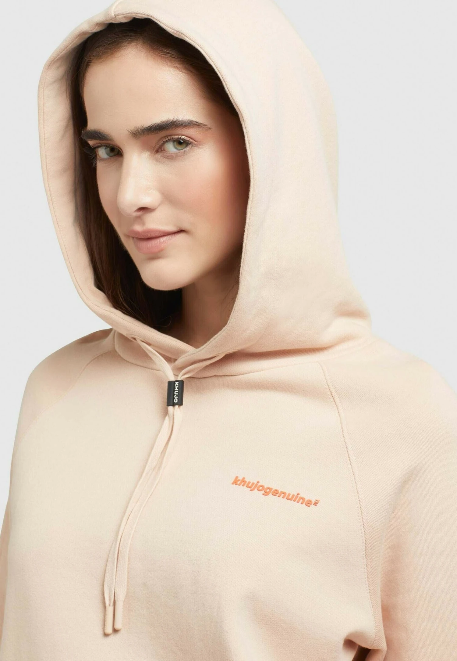 Khujo Odette - Hoodie - Aprikot 4 Khujo Odette - Hoodie - Aprikot - Afbeelding 4