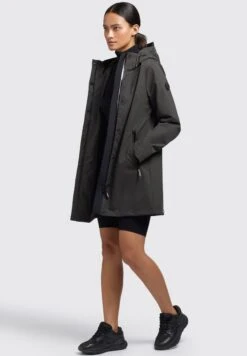 Khujo Izaf - Regenjas - Braun -Khujo Mode Aanbiedingen Winkel 7816839106ea435981ec4535274187ec