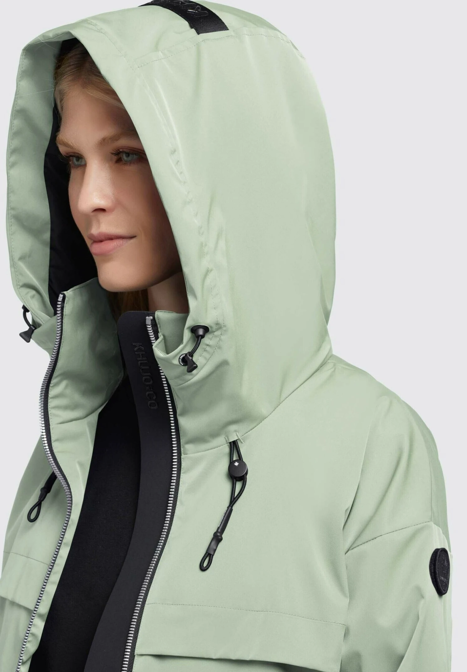 Khujo Blair2 - Lichte Jas - Blassgrün 6 Khujo Blair2 - Lichte Jas - Blassgrün - Afbeelding 6