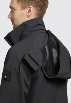 Khujo Adam - Regenjas - Schwarz -Khujo Mode Aanbiedingen Winkel 7adbffc8f7c941f487705255f1b5dd3e