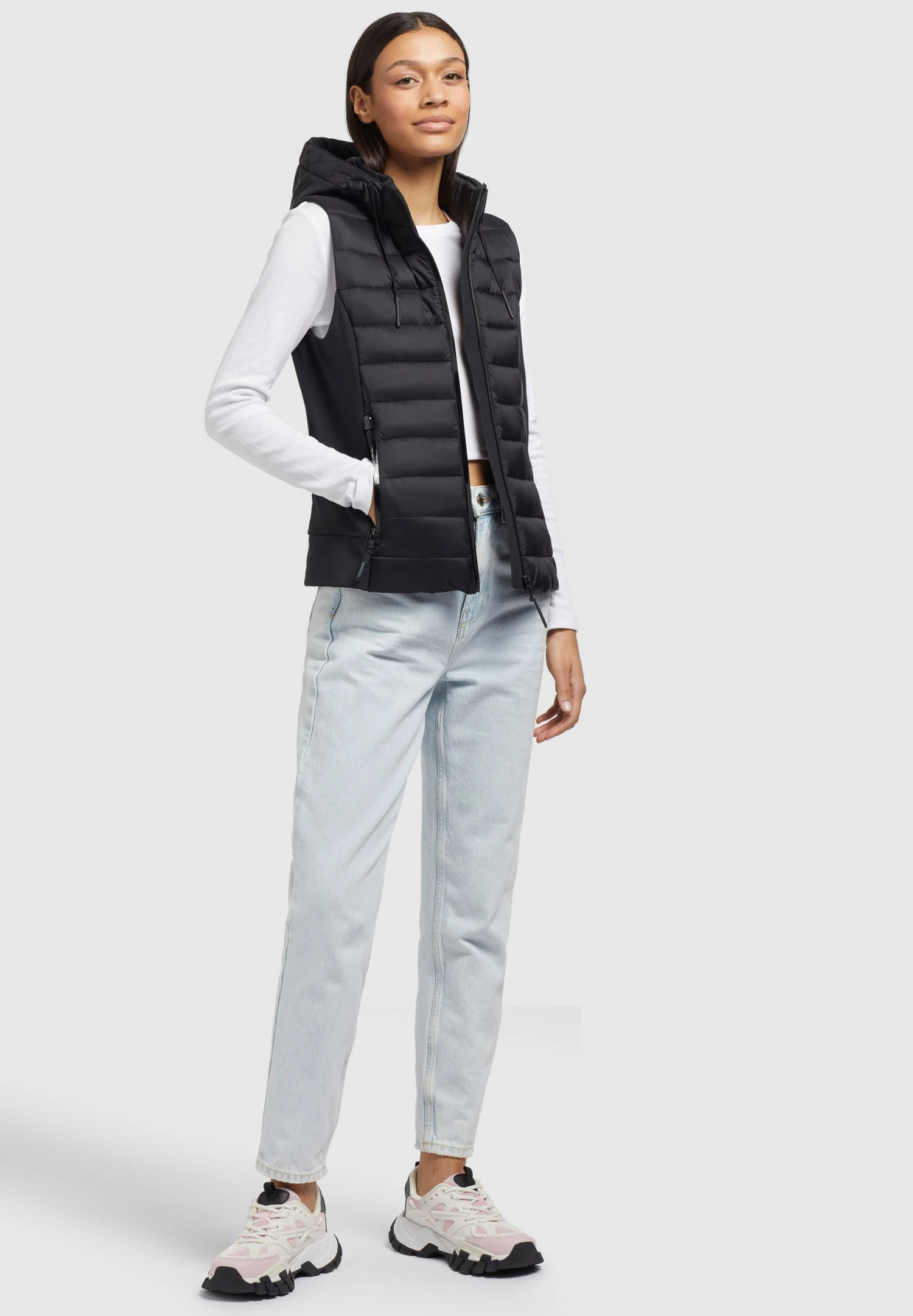 Khujo Fabia Matt - Bodywarmer - Schwarz 4 Khujo Fabia Matt - Bodywarmer - Schwarz - Afbeelding 4