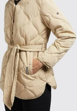 Khujo Yuna - Jas - Beige -Khujo Mode Aanbiedingen Winkel 7be871a0c0984a2086e7278003b7b68c