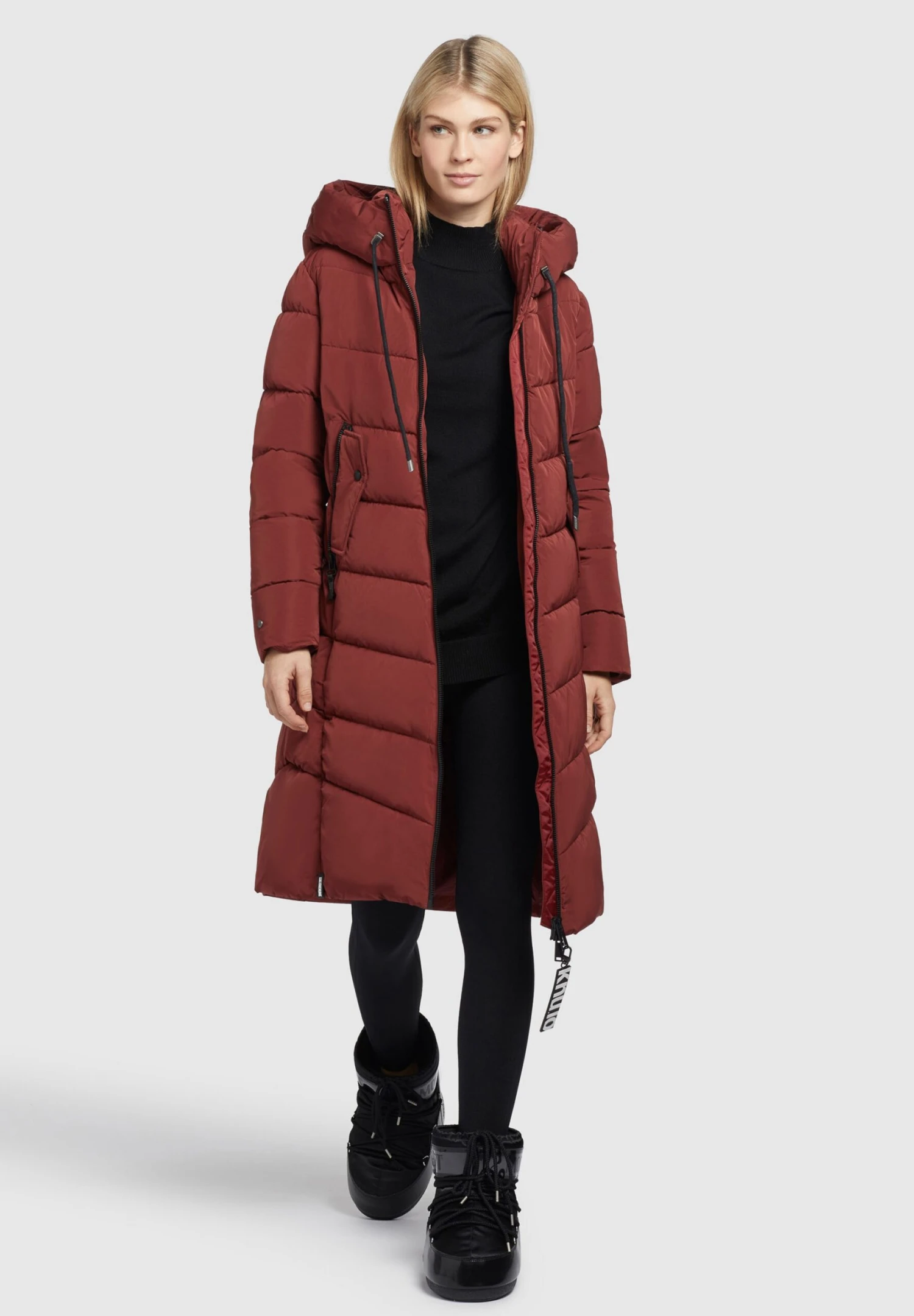 Khujo Klayd - Winterjas - Rostrot 6 Khujo Klayd - Winterjas - Rostrot - Afbeelding 6