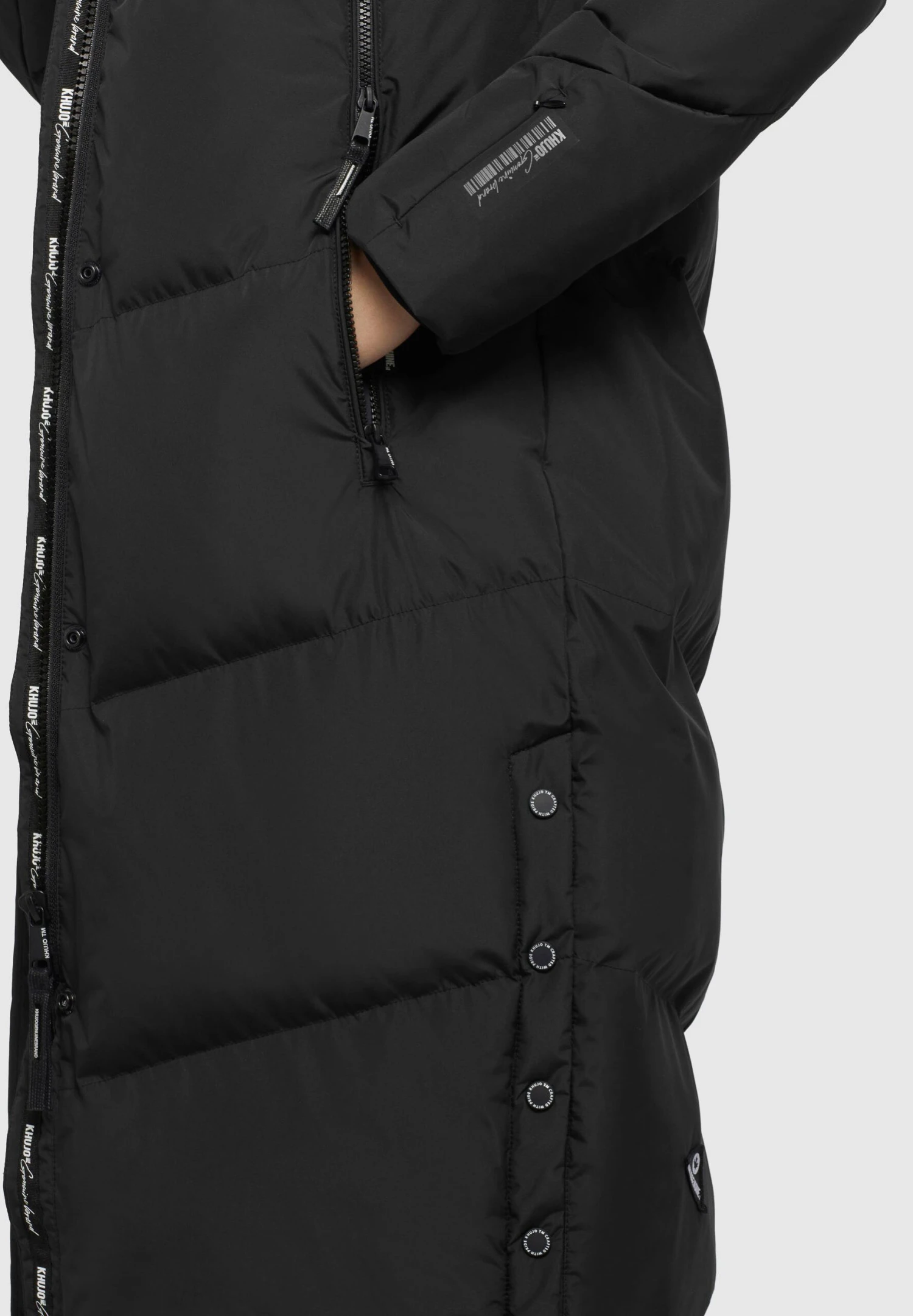 Khujo Sonje 4 - Winterjas - Schwarz 5 Khujo Sonje 4 - Winterjas - Schwarz - Afbeelding 5