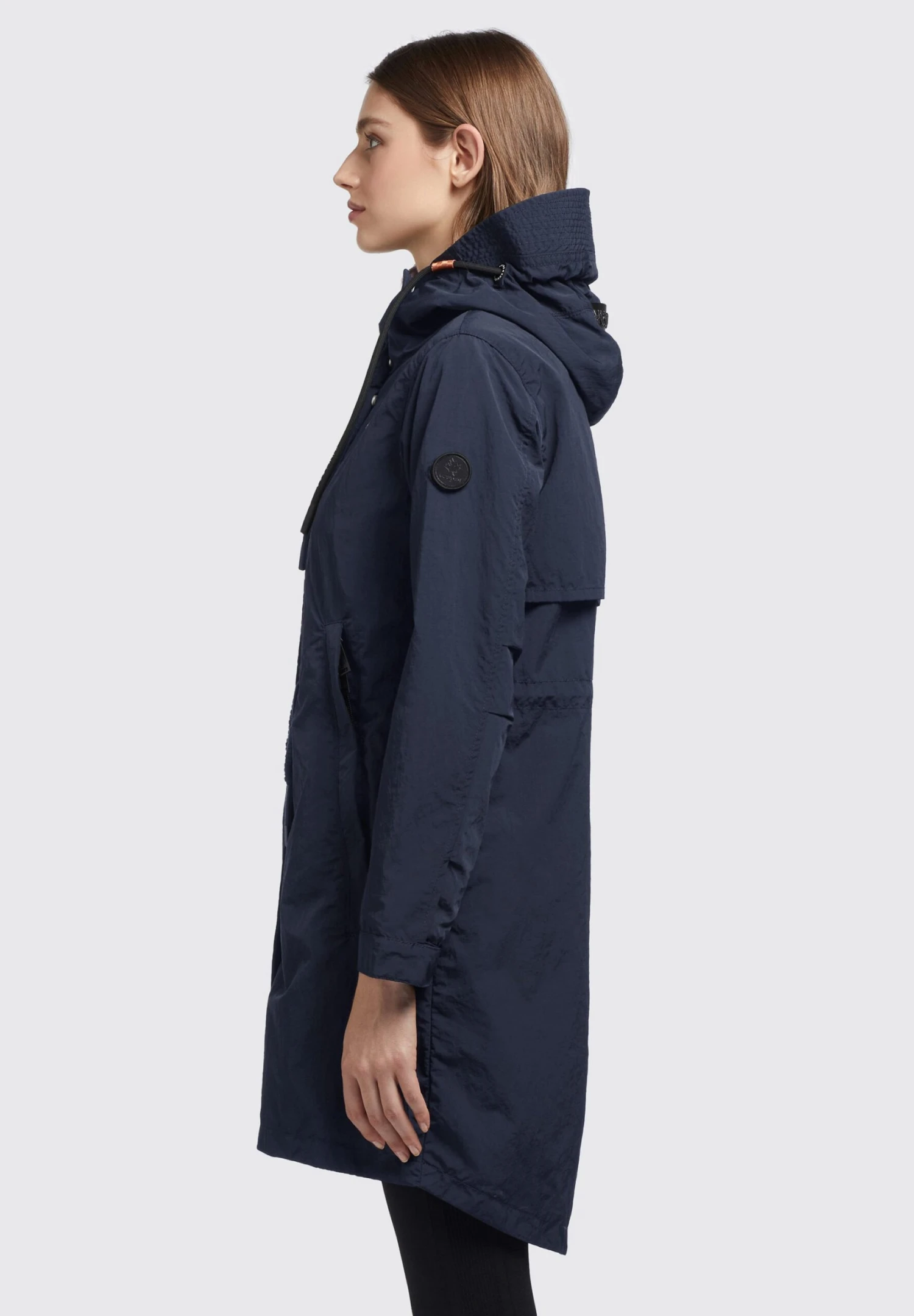 Khujo Adda - Halflange Jas - Dunkelblau 4 Khujo Adda - Halflange Jas - Dunkelblau - Afbeelding 4