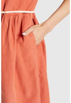 Khujo Asba - Jurk - Terrakotta -Khujo Mode Aanbiedingen Winkel 7ff8050b9e1e4f7b92be85fd3f6125c8