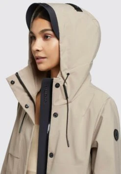 Khujo Zoni - Parka - Beige -Khujo Mode Aanbiedingen Winkel 81564fe3ed6e4f2e877645b871637e01