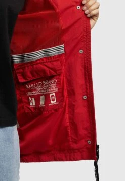 Khujo Caima2 - Parka - Rot -Khujo Mode Aanbiedingen Winkel 81f2c3c5069540eeb2a2912c949c6a73