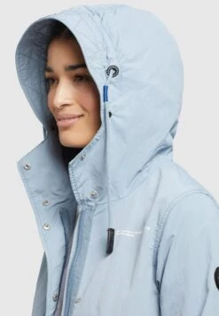 Khujo Caima - Parka - Hellblau -Khujo Mode Aanbiedingen Winkel 8385a2724d2048bbacecbbfe40d48ac4