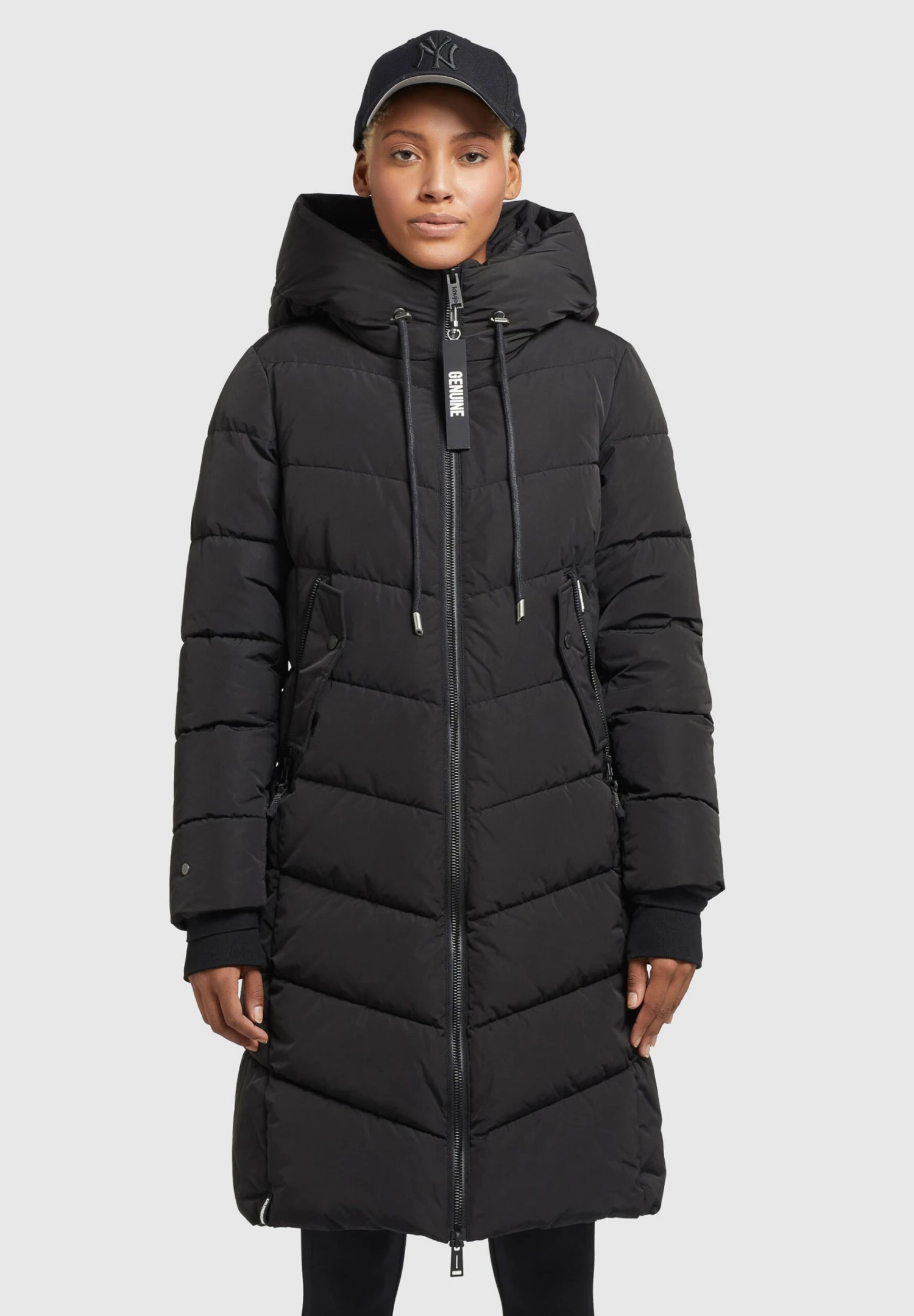 Khujo Klayd - Winterjas - Schwarz 2 Khujo Klayd - Winterjas - Schwarz - Afbeelding 2